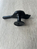 Pair Of Bird Knobs - Black