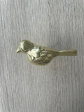 Pair Of Bird Knobs - Gold