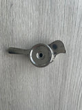 Pair Of Bird Knobs - Silver