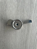 Pair Of Bird Knobs - Silver