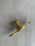 Seahorse Knob - Old Gold Finish (Premium)
