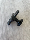 The Hatted Skull Knob - Black