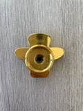 The Hatted Skull Knob - Old Gold