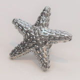 Premium Starfish Knob - Silver