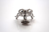 Ladybird Knob - Silver (Premium)