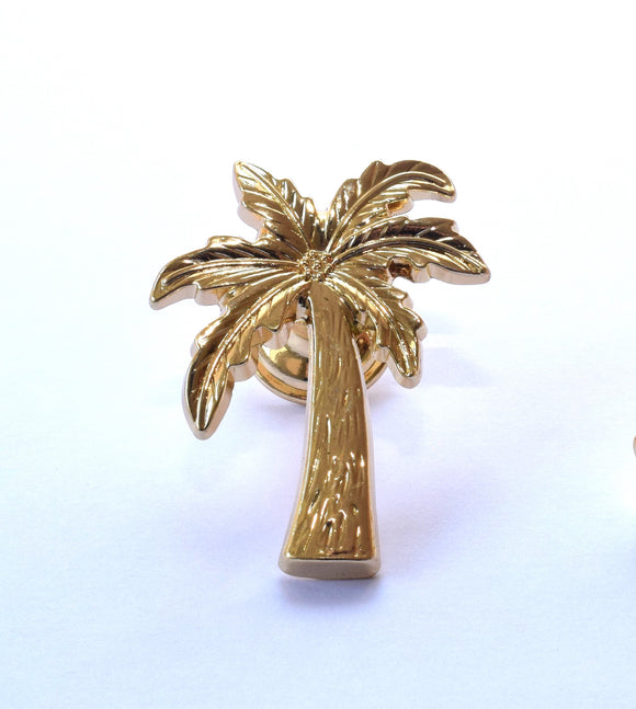 Premium Palm Tree Knob - Gold – Knobs to your door